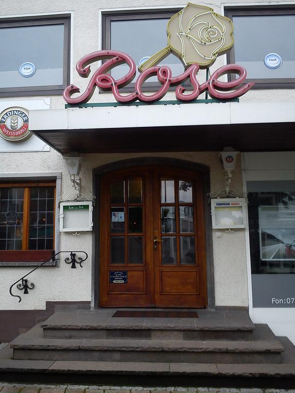 Goldene Rose Aparthotel Ebersbach an der Fils Exterior foto